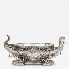  Christofle Very large French silvered bronze jardini re in the manner of Christofle - 4076433