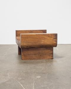  Christopher Norman Projects Untitled extrusion 15 2022 Walnut linsed 15 x 27 x 20 inches  - 2908259