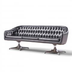  Chromcraft Chromcraft Mid Century Tufted Sofa - 4622110