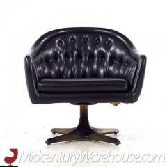  Chromcraft Chromcraft Mid Century Tufted Swivel Lounge Chair - 3396817