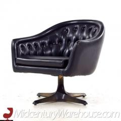  Chromcraft Chromcraft Mid Century Tufted Swivel Lounge Chair - 3396842