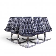  Chromcraft Chromcraft Star Trek Mid Century Chairs Set of 6 - 4567989