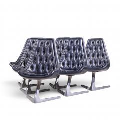  Chromcraft Chromcraft Star Trek Mid Century Chairs Set of 6 - 4567991
