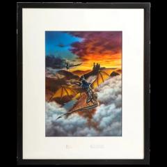  Ciruelo Ciruelo Cabral The Book of the Dragon Illustration Original Art - 3865381