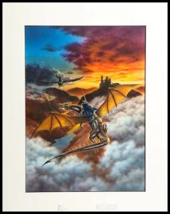  Ciruelo Ciruelo Cabral The Book of the Dragon Illustration Original Art - 3865383