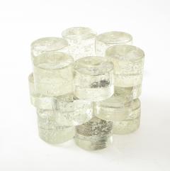  Citrine Pulegoso 1960 s Italian pulegoso Glass Lamp - 2426521