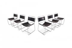  Claire Bataille Paul Ibens Claire Bataille Paul Ibens Tubular Dining Chairs Model SE18 for T Spectrum - 844502