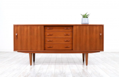  Clausen Son Danish Modern Teak Credenza with Bowtie Style Pulls by Clausen S n - 2509313