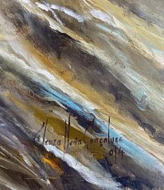  Cleuza Maria Gon alves Oil Painting Aguas by Brazilian Artist Cleuza Maria Gon alves 2014 - 3579124
