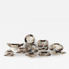  Coalport Porcelain Georgian Period Coalport Imari Part Dessert Set England circa 1810 - 3690159