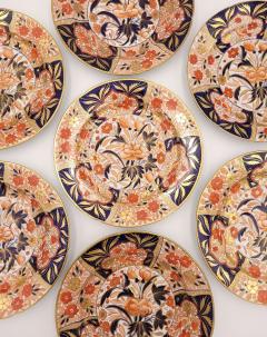  Coalport Porcelain Set of Twelve Coalport Imari Dinner Plates circa 1820 - 3650728