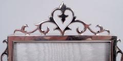  Cohen Charles English Victorian Classical Sterling Silver Landscape Picture Frame - 4221357