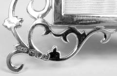  Cohen Charles English Victorian Classical Sterling Silver Landscape Picture Frame - 4221358