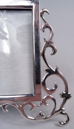  Cohen Charles English Victorian Classical Sterling Silver Landscape Picture Frame - 4221359