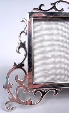  Cohen Charles English Victorian Classical Sterling Silver Landscape Picture Frame - 4221397