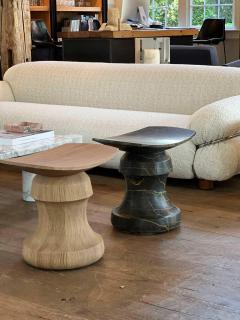  Collection Particuli re CHRISTOPHE DELCOURT ROI STOOL IN SOLID BRUSHED OAK - 3027081