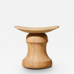  Collection Particuli re CHRISTOPHE DELCOURT ROI STOOL IN SOLID BRUSHED OAK - 3034394