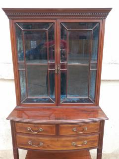  Collinson Lock Collinson Lock Aesthetic Movement Anglo Japanese Glazed Walnut Side Cabinet - 4182829