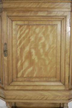  Collinson Lock Collinson Lock An Aesthetic Movement Satin Walnut Breakfront Wall Cupboard - 4182837
