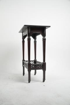 Collinson Lock Collinson Lock attributed A Small Aesthetic Movement Mahogany Side Table - 4191630