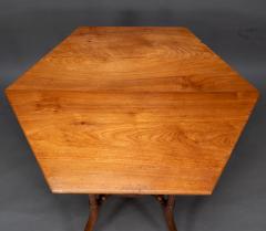  Collinson Lock Collinson Lock attributed An Aesthetic Movement walnut octagonal center table - 4191625