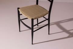  Colombo Sanguineti Set of 8 Chiavari Dining Chairs by Colombo Sanguineti Italy 1950s - 4571528