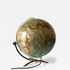  Columbus Verlag Rare Glass Earth Globe or Table Lamp by Columbus Verlag Paul Oestergaard 1960s - 4370562