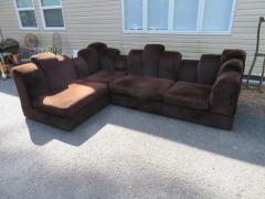  Comfort Designs Inc Stunning 4 Piece Skyscraper Sectional Sofa Hans Hopfer Style Midcentury - 3031833