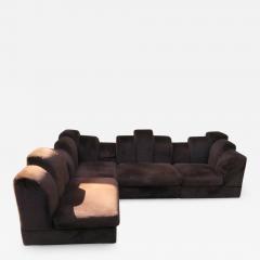  Comfort Designs Inc Stunning 4 Piece Skyscraper Sectional Sofa Hans Hopfer Style Midcentury - 3034514