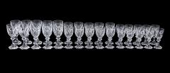  Compagnie des Cristalleries de Saint Louis St Louis Crystal Saint Louis 30 Pcs Set of Saint Louis Crystal Wine Glasses - 3195521