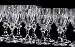  Compagnie des Cristalleries de Saint Louis St Louis Crystal Saint Louis 30 Pcs Set of Saint Louis Crystal Wine Glasses - 3195523