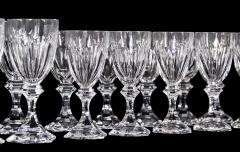  Compagnie des Cristalleries de Saint Louis St Louis Crystal Saint Louis 30 Pcs Set of Saint Louis Crystal Wine Glasses - 3195524