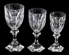  Compagnie des Cristalleries de Saint Louis St Louis Crystal Saint Louis 30 Pcs Set of Saint Louis Crystal Wine Glasses - 3195525