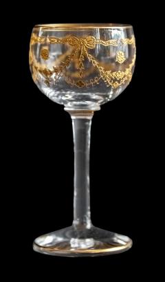  Compagnie des Cristalleries de Saint Louis St Louis Crystal Saint Louis Antique French Baccarat Saint Louis Crystal Liqueur Glasses - 3044154