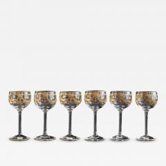  Compagnie des Cristalleries de Saint Louis St Louis Crystal Saint Louis Antique French Baccarat Saint Louis Crystal Liqueur Glasses - 3045629