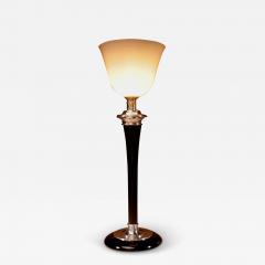  Compagnie des Lampes de Paris Period Modernist Art Deco Mazda Table Lamp  - 3518441