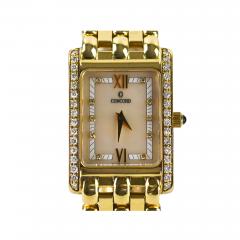  Concord Watch Co 18K Yellow Gold Concord Mother of Pearl Dial Watch 19 5mm - 4491201