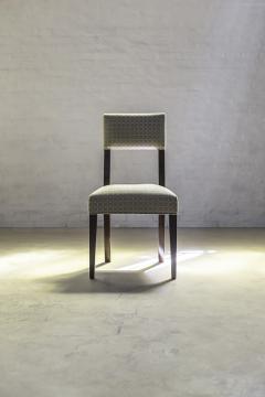  Constantini High Back Dining Chair in Argentine Rosewood and Fabric from Costantini Luca - 1966102