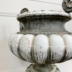  Corneau Fr res Large 19th Century Corneau Fr res Charleville Cast Iron Urn - 3037182