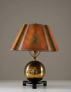  Corona Swedish Art Deco Table Lamp by Corona - 3639456