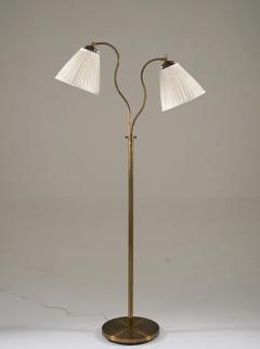  Corona Swedish Modern Floor Lamp in Brass by Corona 1940s - 3639439