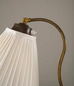  Corona Swedish Modern Floor Lamp in Brass by Corona 1940s - 3639445