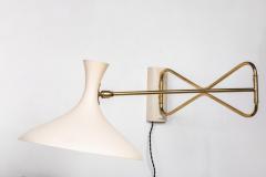  Cosack Leuchten Large 1950s Cosack Leuchten Articulating Wall Light - 890873