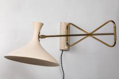  Cosack Leuchten Large 1950s Cosack Leuchten Articulating Wall Light - 890874