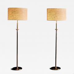  Cosack Leuchten Pair of Brass Floor Lamps made by Cosack Leuchten - 4614456