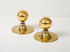  Cosack Leuchten Pair of Large 1960s Gold Wall Sconces Ceiling Lights by Cosack - 4045199