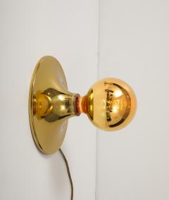  Cosack Leuchten Pair of Large 1960s Gold Wall Sconces Ceiling Lights by Cosack - 4045204