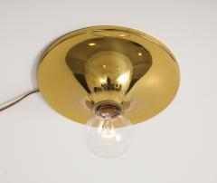  Cosack Leuchten Pair of Large 1960s Gold Wall Sconces Ceiling Lights by Cosack - 4045205