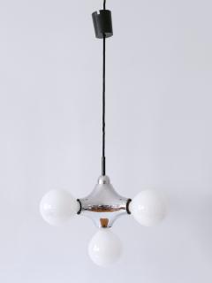  Cosack Leuchten Rare Mid Century Modern Atomic Pendant Lamp by Gebr der Cosack Germany 1970s - 2963842