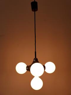  Cosack Leuchten Rare Mid Century Modern Atomic Pendant Lamp by Gebr der Cosack Germany 1970s - 2963845